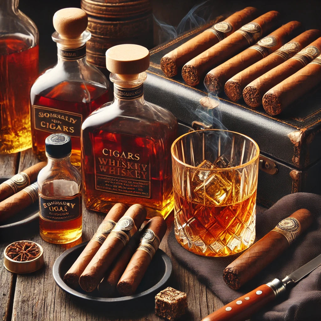 Whiskey with Cigars